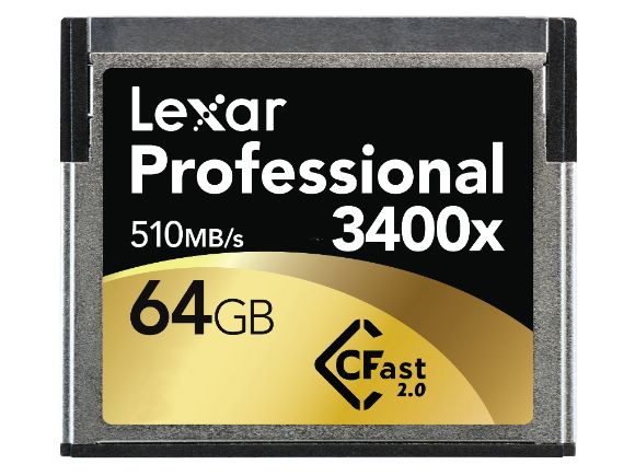 LEXARpJ64GB Professional 3400x CFast 2.0OХd(LC64GCRBNA3400)