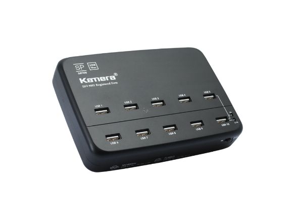 Kamera佳美能10 Port USB 電源供應器SP-10U(黑色)(SP-10UB)