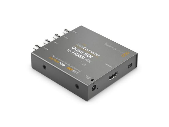 Blackmagic Design專業Mini Converter Quad SDI to HDMI 4K迷您轉換器(Mini Converter Quad SDI to HDMI 4K)