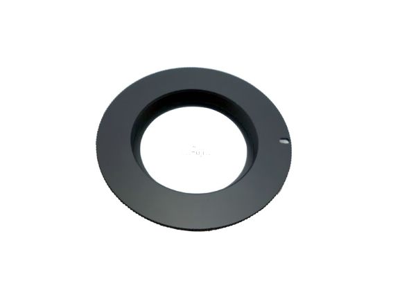 M42鏡頭轉佳能EOS機身轉接環(黑色)(CAN2M42)