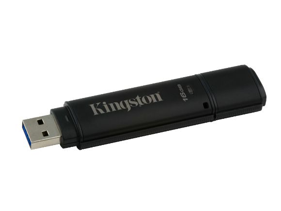 KINGSTON金士頓DataTraveler DT4000G2M-R 16GB加密隨身碟(256位元硬體式AES)(DT4000G2M-R/16GB)