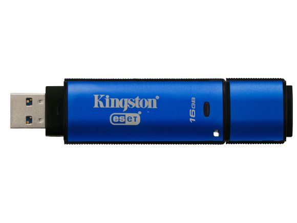 KINGSTON金士頓DataTraveler Vault Privacy 3.0 AV硬體防毒加密隨身碟(8GB)(DTVP30AV/8GB)