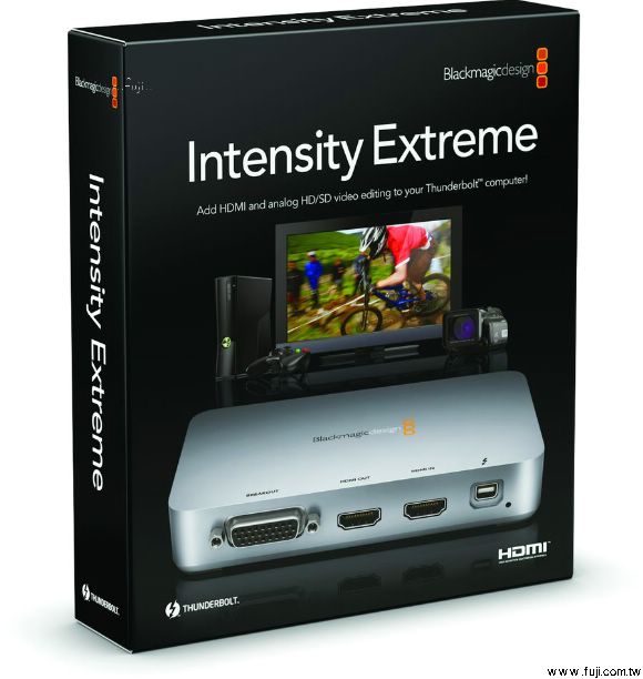 Blackmagic Design專業Intensity Extreme 擷取盒(訂購編號：A12846)