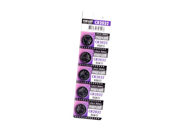 Maxell麥克賽爾CR2032鈕扣型二氧化錳鋰電池(5入)(CR2032)