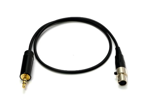 3.5mm(��)��Mini XLR(��)�౵�u(75CM)(3.5-MXLR(F)75)