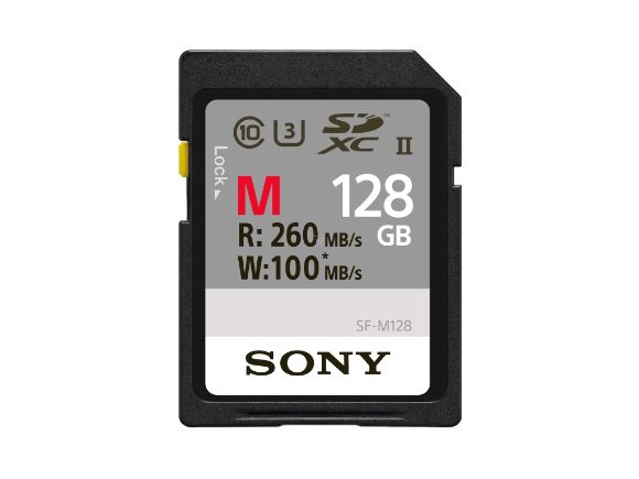 SONY原廠M系列高速SDXC 128GB存儲卡(UHS-II/U3)(SF-M128)