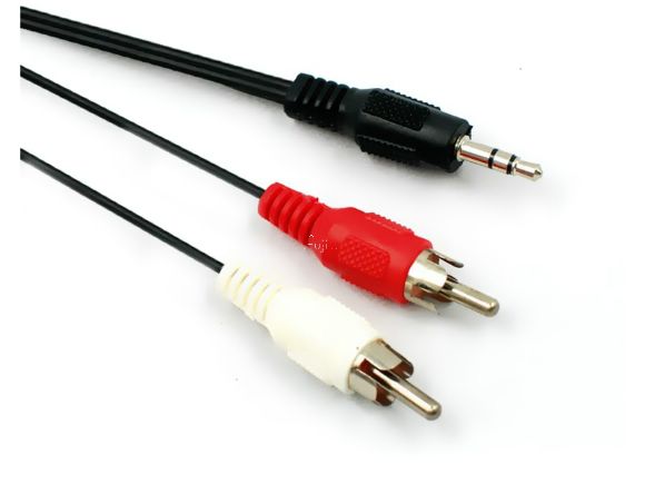 3.5mm�@���G����(RCA)�q�������T�u(3.5-2RCA(M))