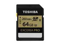 TOSHIBA東芝EXCERIA PRO UHS-II SDXC 64GB記憶卡(SDXU-B064G)