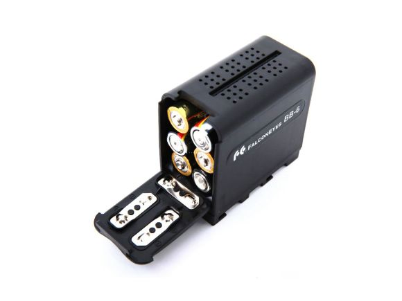 NP-F970三號電池轉換盒(可適用六顆AA電池)(NP-F970C)