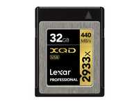 Lexar雷克沙32GB Professional 2933x XQD 2.0 記憶卡(LXQD32GCRBNA2933)