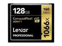 LEXAR雷克莎128GB Professional 1066x 升級版CF記憶卡(LCF128CRBNA1066)