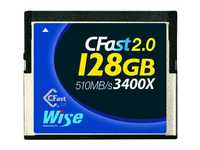 Wise裕拓128GB高速CFast 2.0記憶卡(510MB/s)