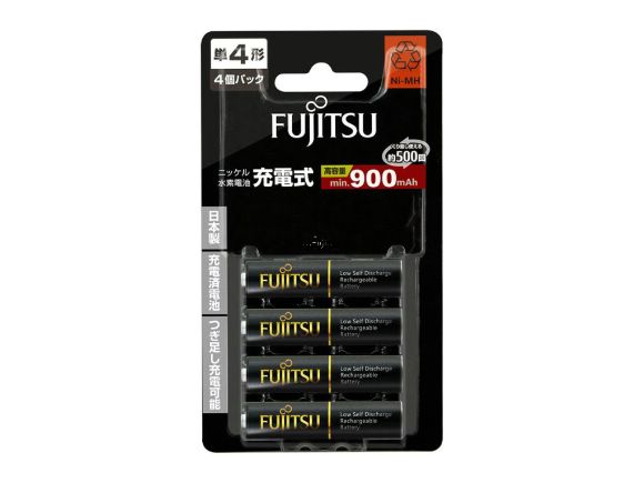 日製Fujitsu低自放電AAA四號鎳氫充電電池(40顆裝)(HR-4UTHC(4B))
