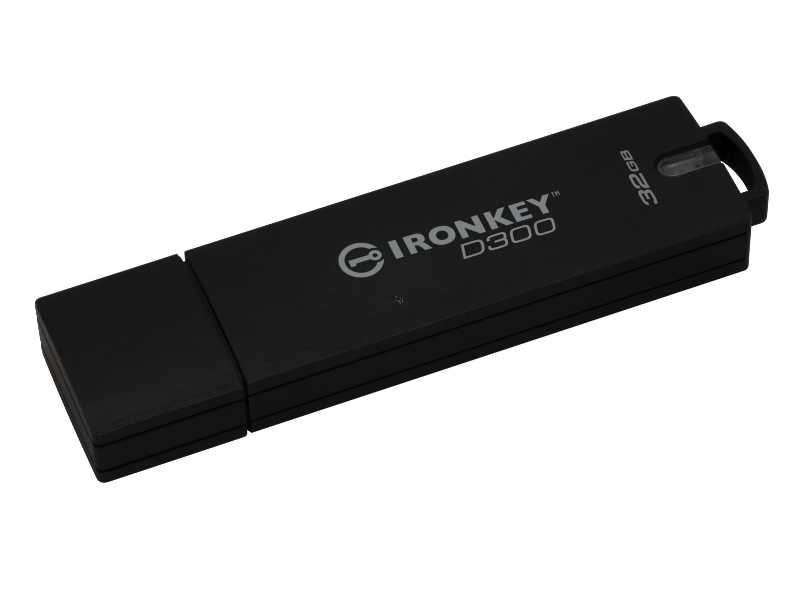 KINGSTON金士頓IronKey D300加密隨身碟(32GB)(IKD300/32GB)