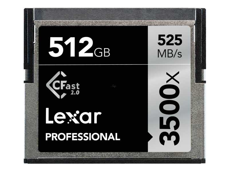 LEXARpJ512GB Professional 3500x CFast 2.0OХd(LC512CRBNA3500)