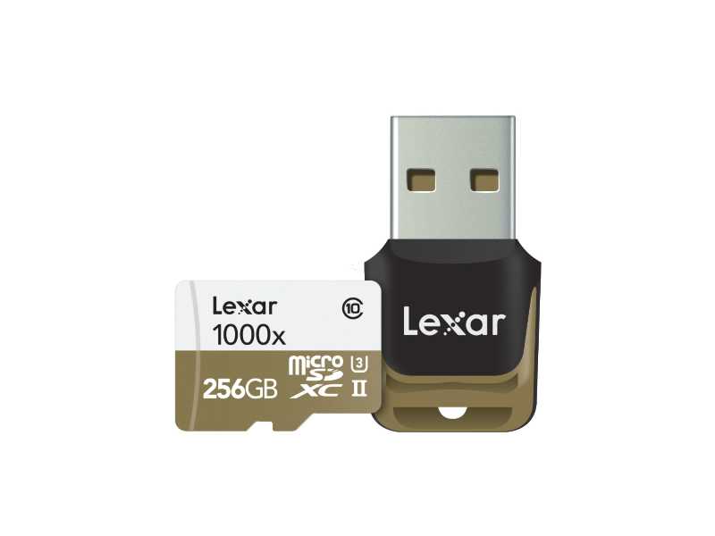 Lexar 雷克沙256GB UHS-II microSDXC 1000x記憶卡(U3)(LSDMI256CBNL1000R)