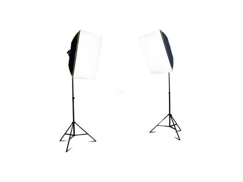 50x70cm無影罩LED可調光攝影棚燈(一組兩盞)(HK176)
