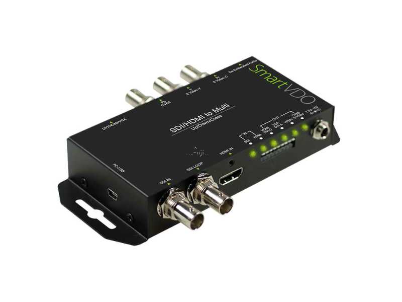 SDI/HDMI to Multi 上/下/交叉視訊轉換器