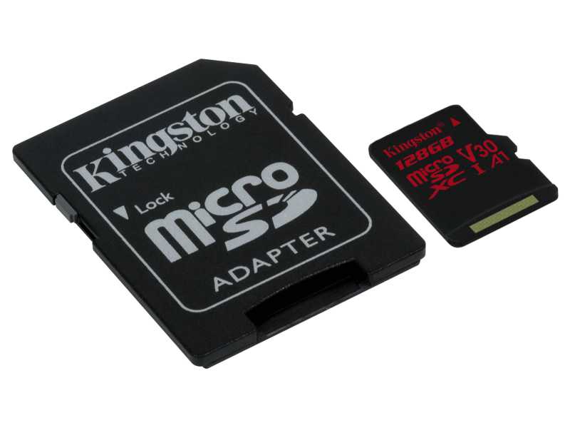 KINGSTONhyCanvas React microSDXCOХd(128GB)(SDCR/128GB)