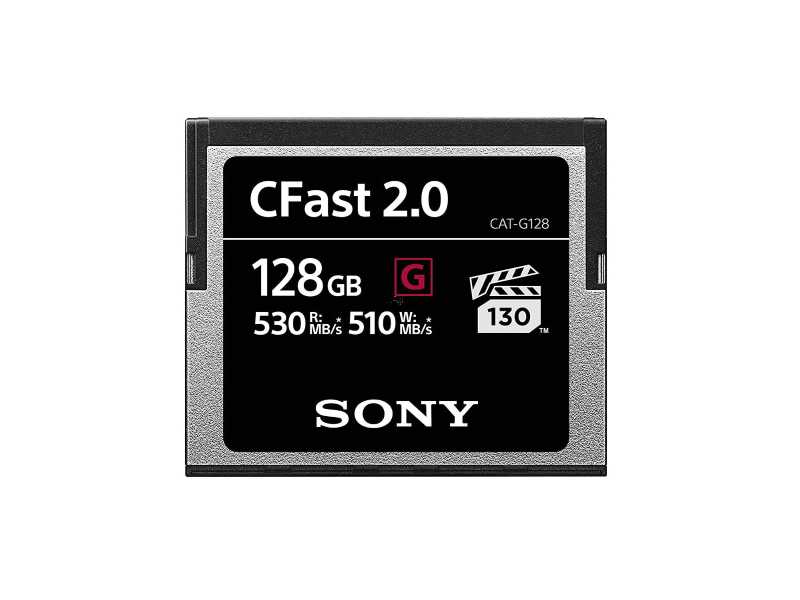 Sonyt128GB CFast 2.0 GtCOХd(CAT-G128)(CAT-G128)