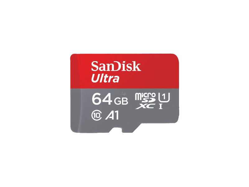 SANDISKsULTRA micro SDXC 64GBOХd(A1)(SDSQUAR-064G-GN6MA)