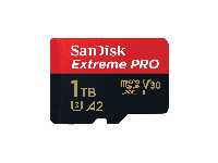 SANDISK閃迪1TB Extreme PRO microSDXC記憶卡(200MB/s版)(SDSQXCD-1T00)