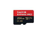 SANDISK閃迪256G Extreme PRO microSDXC記憶卡(200MB/s版)(SDSQXCD-256G)