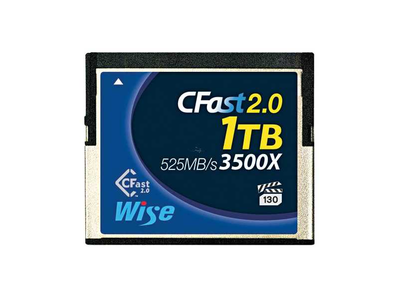 Wise裕拓1TB高速CFast 2.0記憶卡(525MB/s)(CFA-10240)