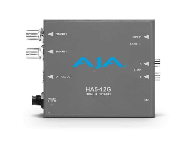 AJAM~HDMI 2.0  12G-SDI gAഫ(HA5-12G)(HA5-12G)