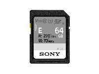 SONY原廠E系列高速SDXC 64GB存儲卡(UHS-II/U3)