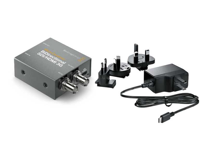 BMDM~Micro Converter BiDirect SDI/HDMI 3G /wPSUs@NgAVഫ(Micro Converter BiDirect SDI/HDMI 3G PSU)