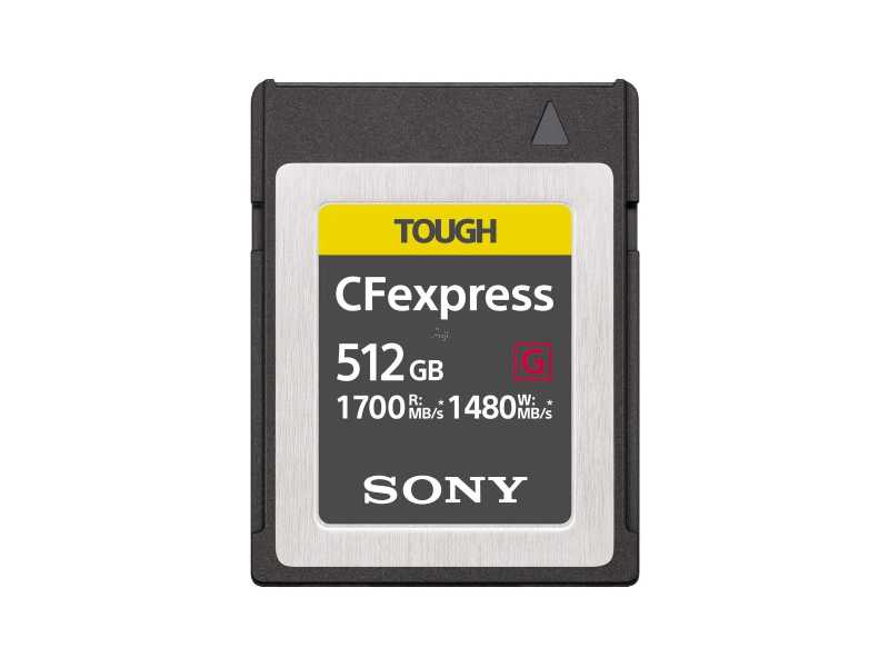 Sony原廠EB-G 系列CFexpress Type B記憶卡(512GB)(CEB-G512)