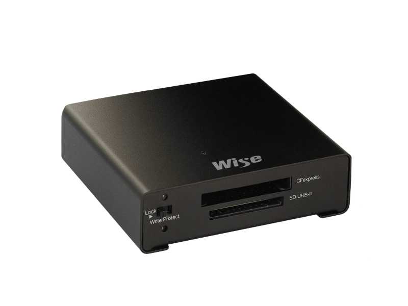 Wise裕拓CFexpress/SD雙插槽讀卡機(USB3.2 Gen 2 / type-c)(WA-CXS07)