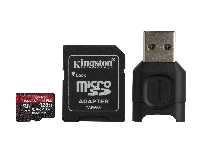 KINGSTON金士頓Canvas React Plus microSDXC高速記憶卡(128G)