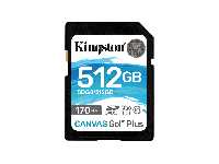 KINGSTON金士頓512GB Canvas Go!Plus SDXC高速記憶卡