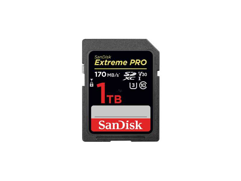SANDISK閃迪SDXC Extreme Pro 1TB記憶卡(170M新版)(SDSDXXY-1T00)