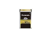 Panasonic原廠60G P2 記憶卡(公司貨/AJ-P2E060FG)