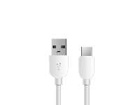 USB3.1(type C)轉USB-A傳輸線/充電線(白色)