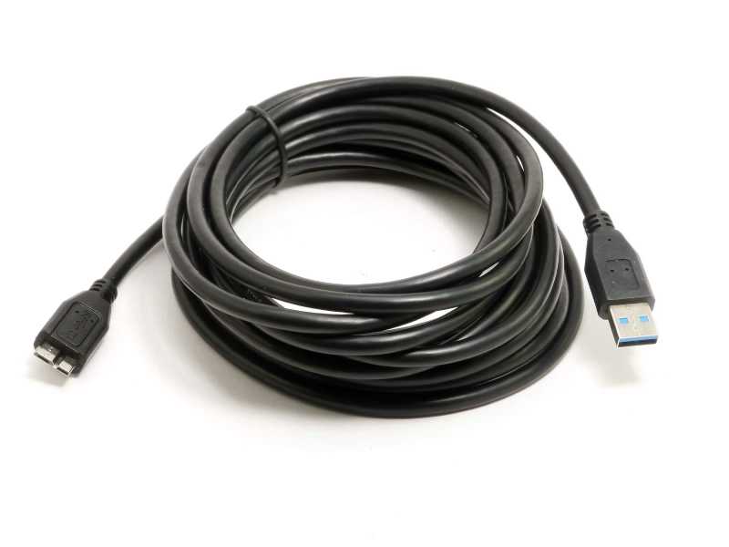 Micro(type B)數位相機USB3.0傳輸線(5.0m)(USB-3.0AB5M)
