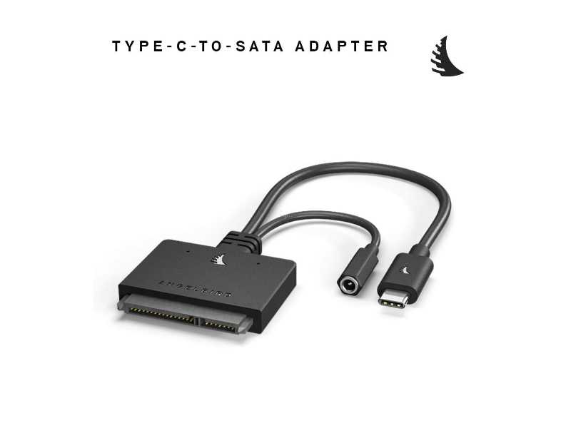 AngelbirdѨϳUSB 3.2 Gen2 Type-C to SATA 6 Gb/s Adapter ഫ(C-SATA)