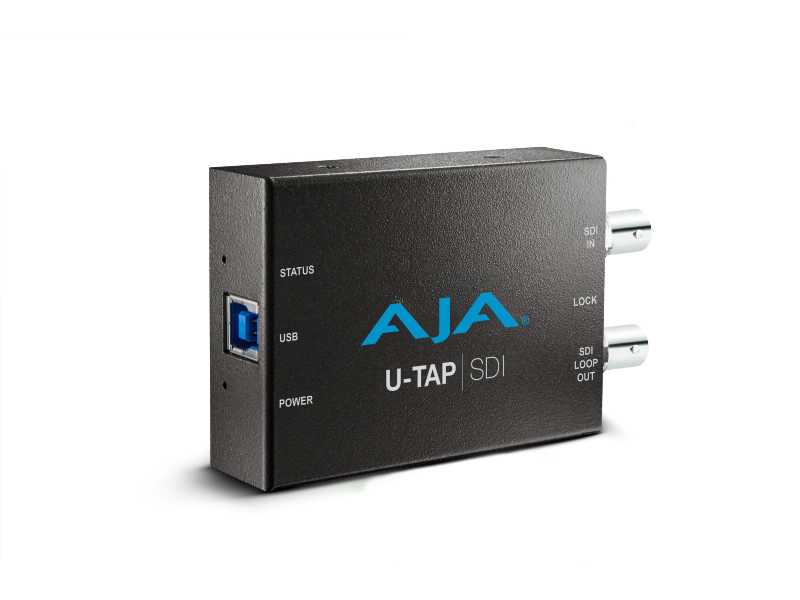 AJA專業U-TAP SDI高畫質外接擷取卡(USB3.0)(U-TAP-SDI)