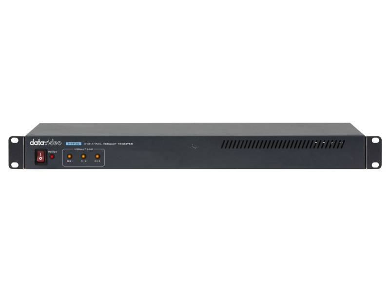 Datavideo洋銘三路4K-HDBaseT影音接收器(HBT-30)(HBT-30)