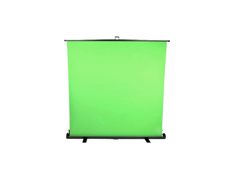 150x200cm 可攜式氣壓式地拉綠幕/免安裝地拉式綠幕