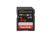 讀取最高200MB/秒 寫入最 140MB/秒 終身保固(SANDISK閃迪SDXC Extreme Pro 1TB記憶卡(200M版))