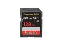 讀取最高200MB/秒 寫入最 140MB/秒 終身保固(SANDISK閃迪SDXC Extreme Pro 128G記憶卡(200M版))