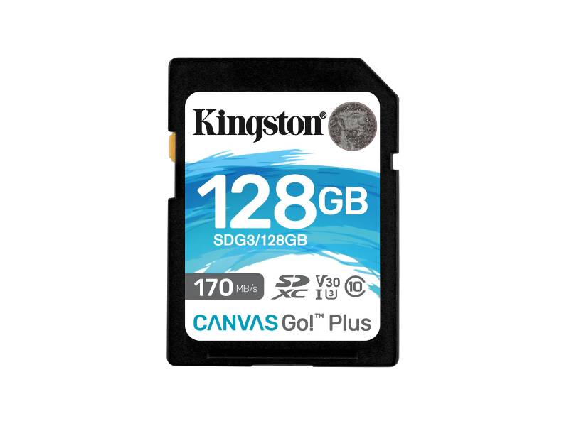 KINGSTONhy128GB Canvas Go!Plus SDXCtOХd(SDG3/128GB)