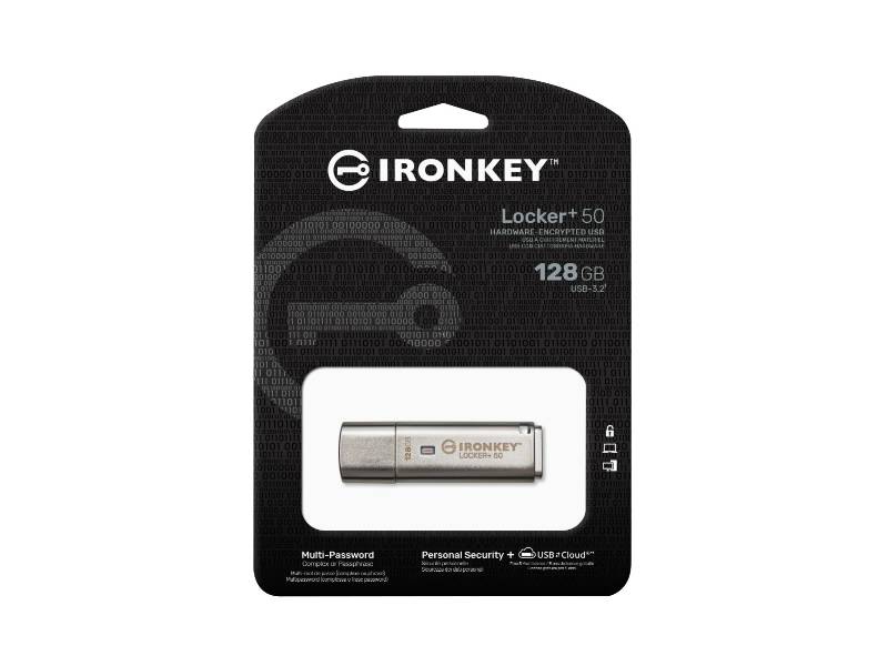 hyIronKey Locker+ 50w[KH(128G)(IKLP50/128GB)