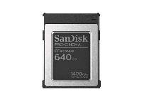 SANDISK高階PRO-CINEMA CFexpress™ Type B記憶卡(640G)
