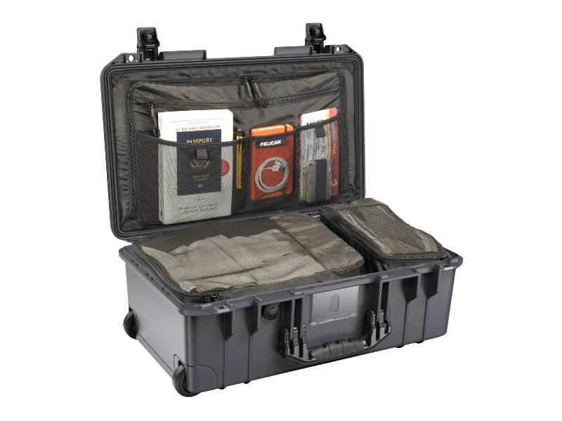 ����Pelican���O��1535TRVL���q�ƩԱ��K�Ȧ�c(Charcoal��)(1535TRVL,WL/TRAVEL ORGANIZER,CHARCOAL)