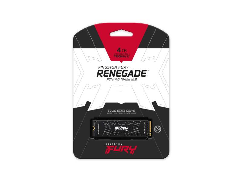 KINGSTON���h�yFURY Renegade PCIe 4.0 NVMe M.2 SSD(2TB)(SFYRD/2000G)